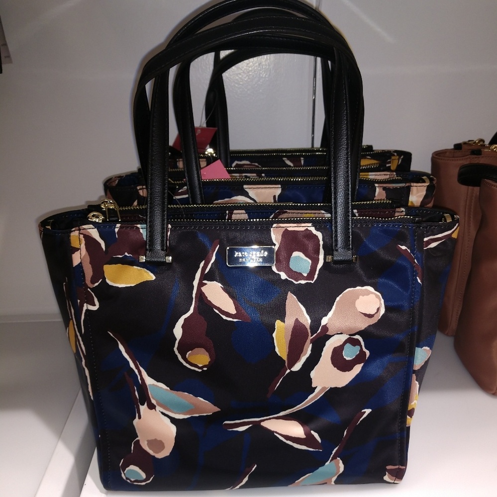 Kate Spade Dawn Paper Rose Medium Satchel - Picture 2 of 4